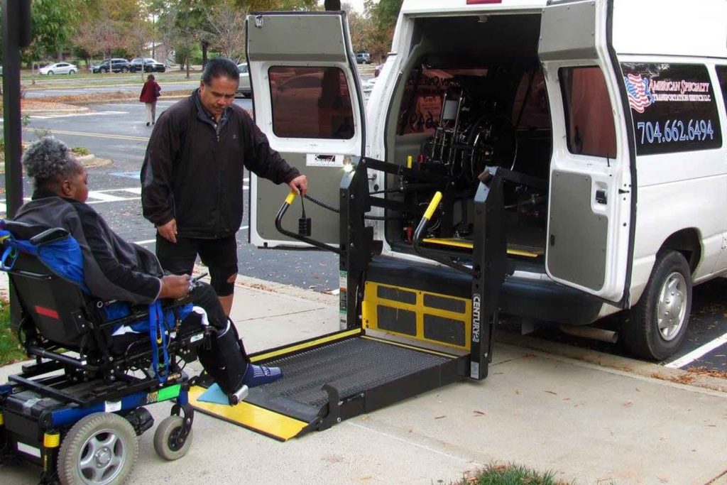 american specialty wheelchair transport